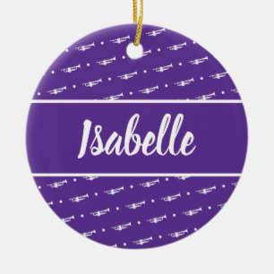 Décoration En Céramique Joueur de trompette Musicien Cadeau personnalisé