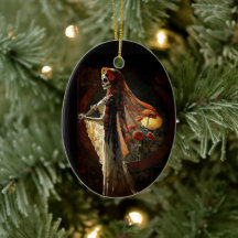 Jour de la mort Skeleton Goth Noël esthétique