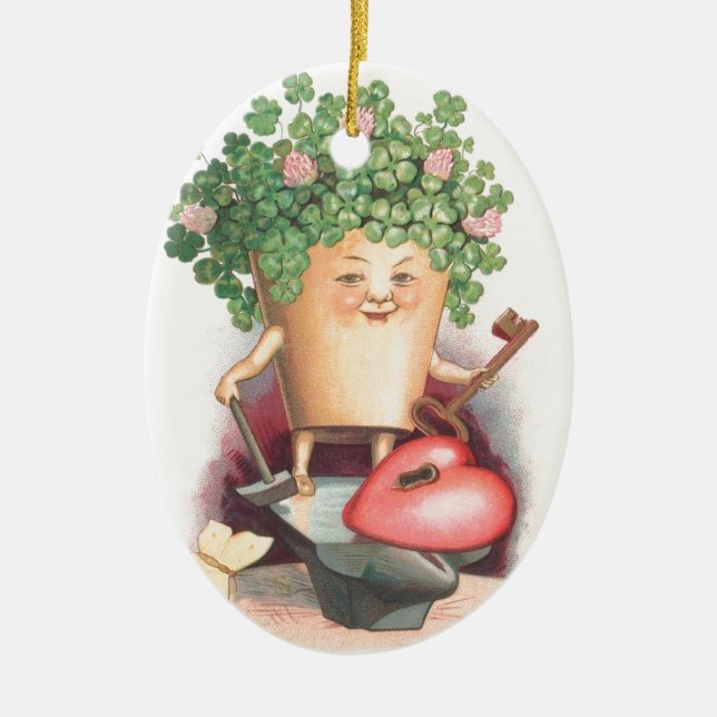 Décoration En Céramique Jour de Saint Patrick (Devant)