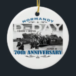 Décoration En Céramique Jour J 70e anniversaire Bataille de Normandie<br><div class="desc">70e anniversaire du Jour J - Les débarquements de Normandie, baptisés sous le nom de code Opération Neptune, étaient les opérations de débarquement le 6 juin 1944 (appelé Jour J) de l'invasion alliée de la Normandie dans l'opération Overlord pendant la Seconde Guerre mondiale. Plus importante invasion maritime de l'histoire, l'opération...</div>
