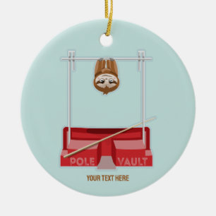 Décoration En Céramique Jour sportif de la voûte du pôle Sloth