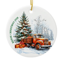 Joyeux camion de Noël
