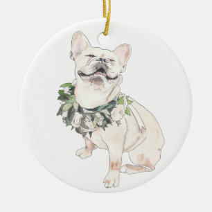 Décoration En Céramique Joyeux Frenchie