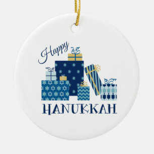 Décoration En Céramique Joyeux Hanoukka