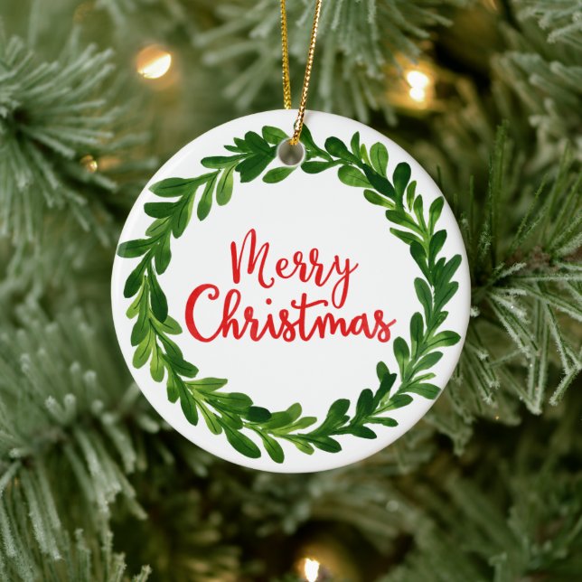 Décoration En Céramique Joyeux Noël (Arbre)