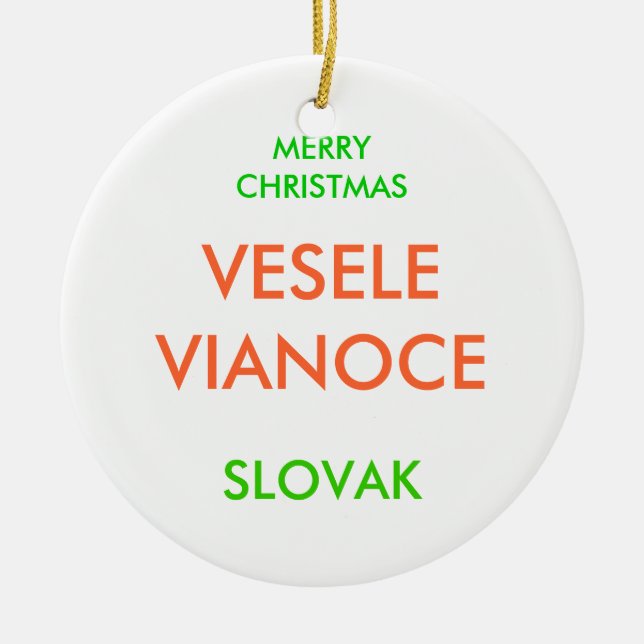 DÉCORATION EN CÉRAMIQUE JOYEUX NOËL, (Devant)