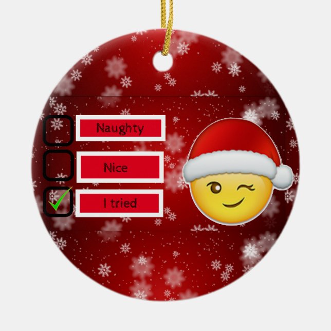 Décoration En Céramique Joyeux Noël (Devant)