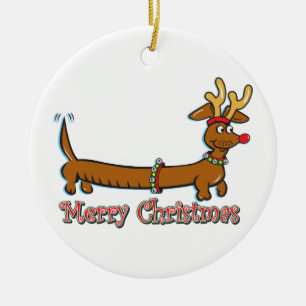 Décoration En Céramique Joyeux Noël Doxie
