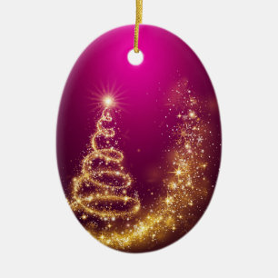 Décoration En Céramique Joyeux Noël et Bonne Année !