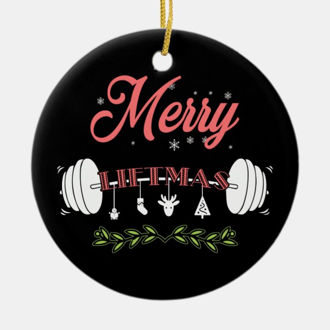 Décoration En Céramique Joyeux Noël Vilain Sweat de Noël Père Noël (Devant)