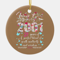 Juillet Fille 2001 21e anniversaire Cadeaux 21 ans