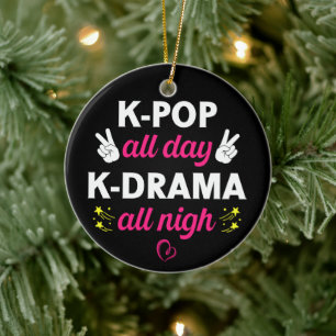 Décoration En Céramique K-Pop Toute La Journée K-Drama Toute La Nuit, Amou