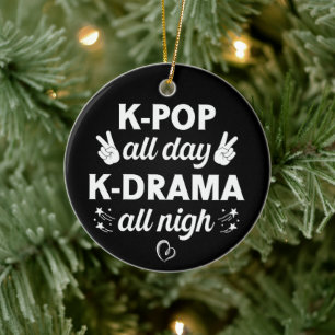 Décoration En Céramique K-Pop Toute La Journée K-Drama Toute La Nuit, Amou