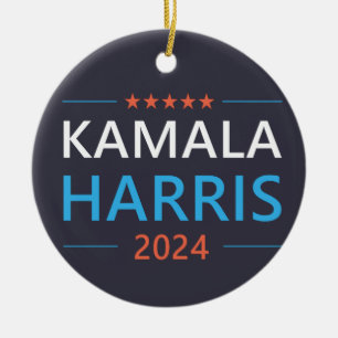 Décoration En Céramique Kamala Harris 2024 pour le président