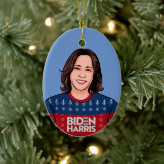 Décoration En Céramique Kamala Ugly Sweat Biden Harris