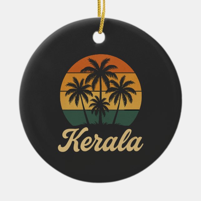 Décoration En Céramique kerala inde (Devant)