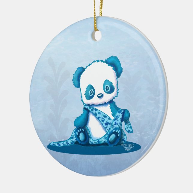 Décoration En Céramique KiniArt Panda Cub (Gauche)