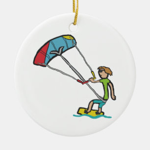 Décoration En Céramique Kiteboard