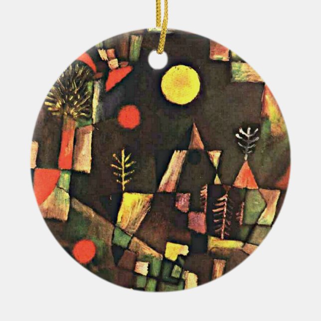 Décoration En Céramique Klee - Pleine lune (Devant)