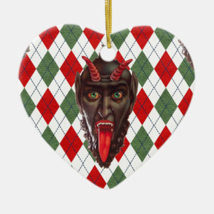Décoration En Céramique krampus de Noël