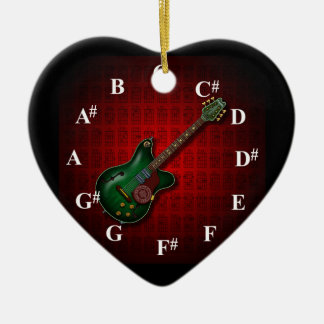 Décoration En Céramique KuuMa Guitar Clock