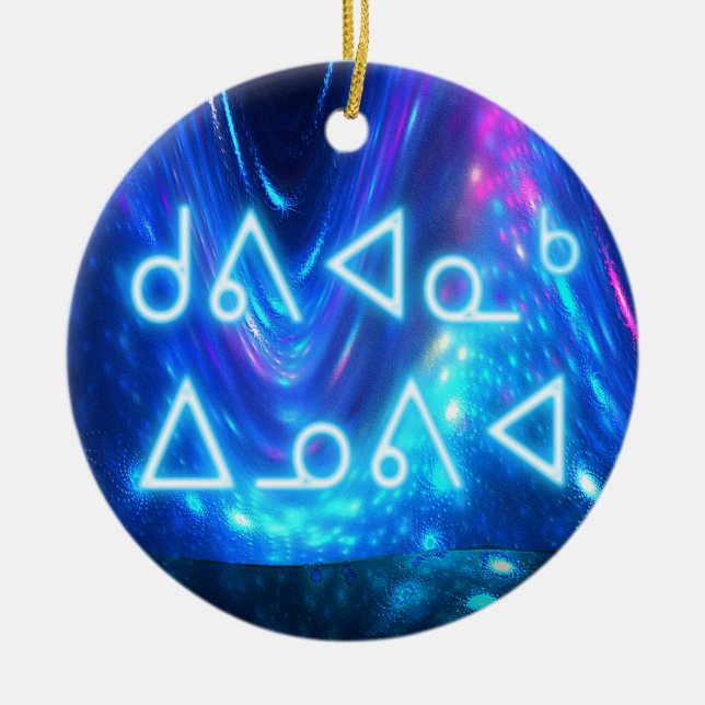 Décoration En Céramique Kuvianak Innovia - Qaanaaq - Lumières du Nord (Devant)