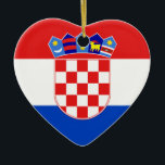 Décoration En Céramique La Croatie, Croatie<br><div class="desc">La Croatie,  Croatie
Grand produit de drapeau de la Croatie. Ceci et beaucoup plus de cadeaux de la Croatie,  ou d'autres drapeaux de la Croatie pour la Croatie glorifient disponible.</div>