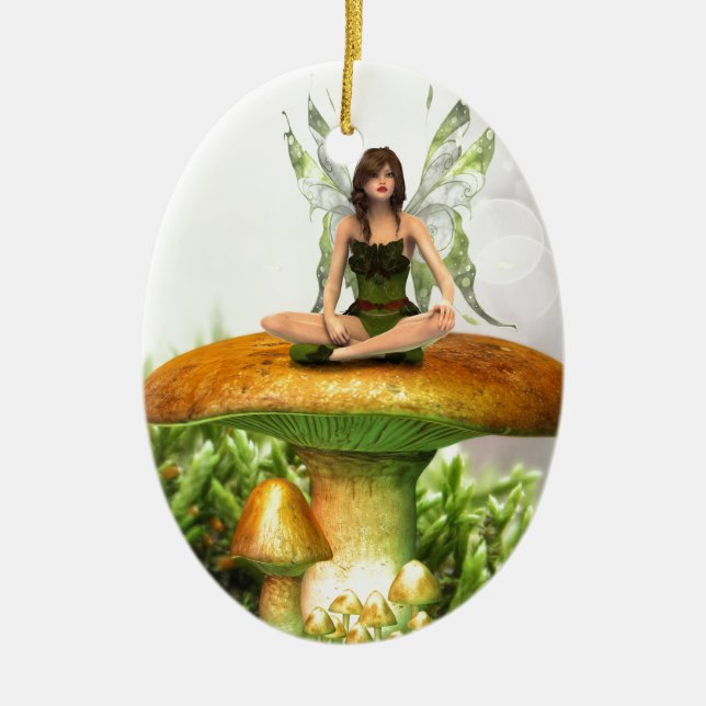 Décoration En Céramique La fée des tabourets (Devant)