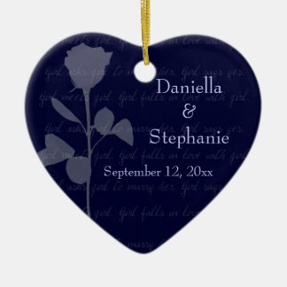 Décoration En Céramique La fille rencontre la fille