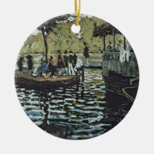 Décoration En Céramique La Grenouillere de Claude Monet  