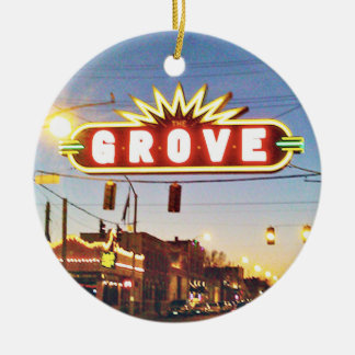 Décoration En Céramique La Grove, St Louis, l'ornement de Noël,