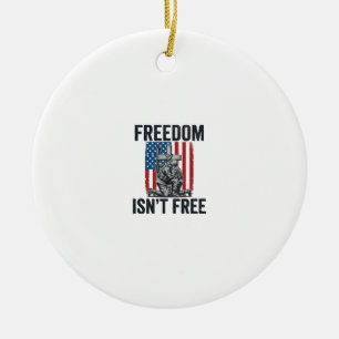 Décoration En Céramique La liberté n'est pas gratuite Mémorial du soldat p
