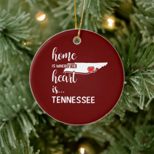 Décoration En Céramique La maison du Tennessee est le coeur