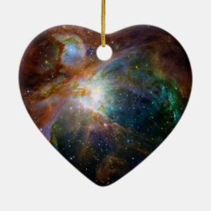 Décoration En Céramique La NASA brun-rougeâtre de nébuleuse d'Orion