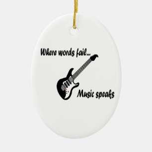 Décoration En Céramique Là où les mots échouent, la musique parle