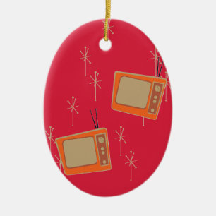 Décoration En Céramique La Télévision Rend Tout Le Monde Heureux ! Tél