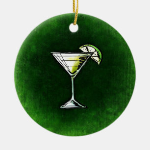 Décoration En Céramique L'absinthe au cocktail vert