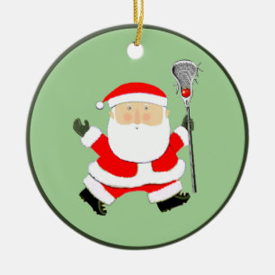 Décoration En Céramique Lacrosse Noël Collectif