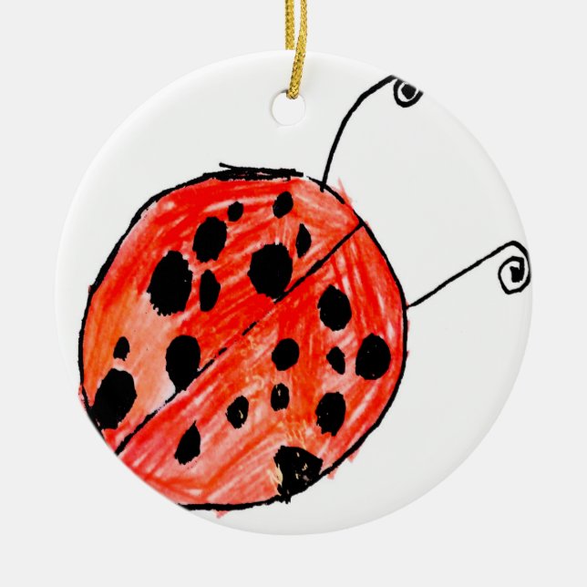 Décoration En Céramique Ladybug (Devant)