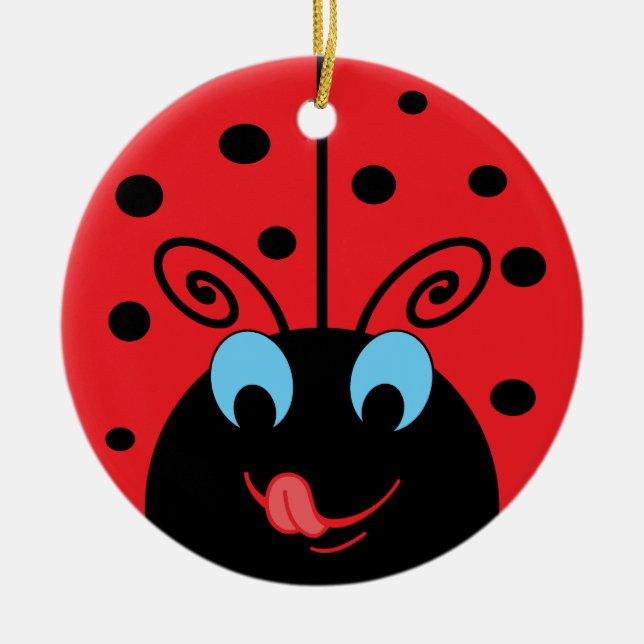 Décoration En Céramique Ladybug (Devant)
