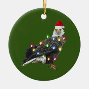 Décoration En Céramique L'aigle des chauves-souris avec les feux des Casqu