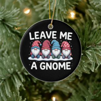 Décoration En Céramique Laissez-moi un Noël de lutin pyjama de vacances