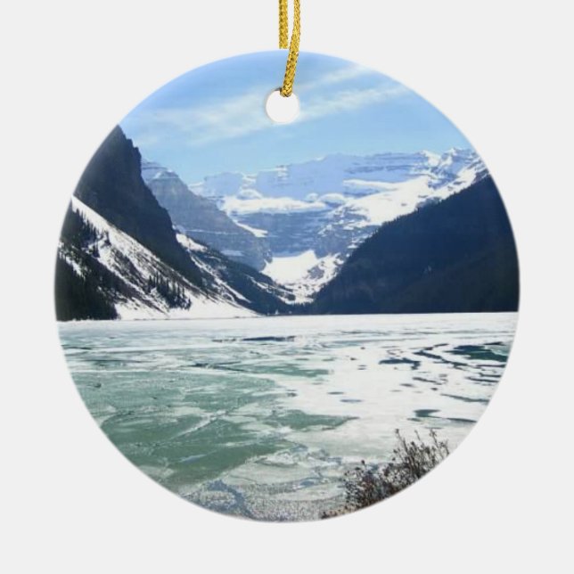 Décoration En Céramique Lake Louise, Banff, Alberta, Canada (Devant)