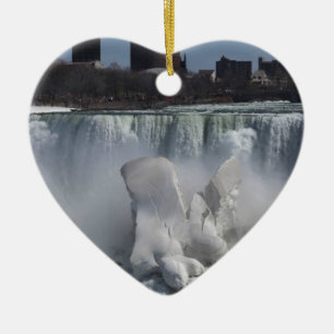 Décoration En Céramique L'Américain tombe aux chutes du Niagara