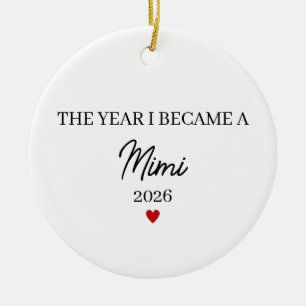 Décoration En Céramique L'année où je suis devenue maman, nouveau cadeau p