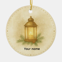 Lanterne Cosy Horloge Murale Hiver – MerryMist Cha
