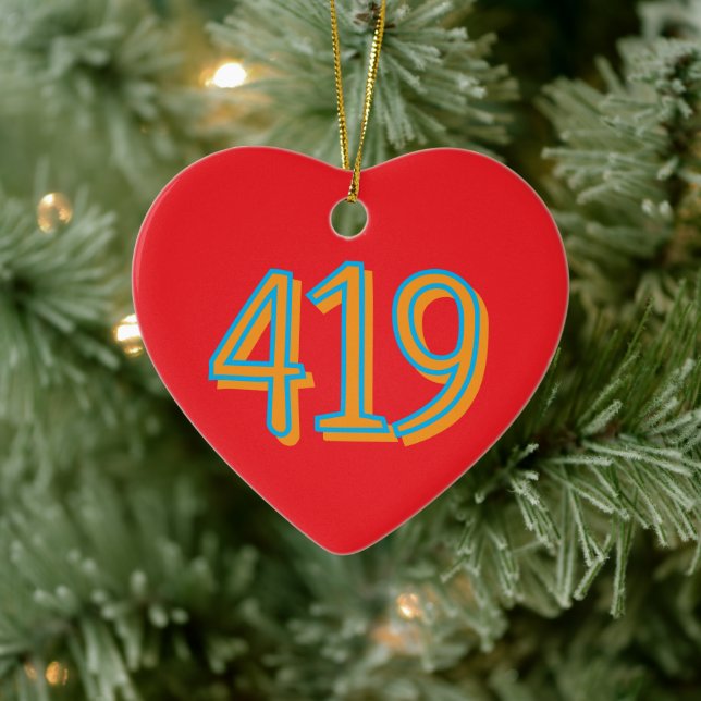 Décoration En Céramique Le 419 - Toledo, Ohio (Arbre)