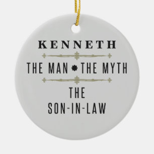 Décoration En Céramique Le Belle-Fils L'Homme Le Mythe