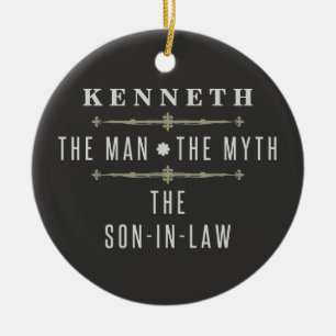 Décoration En Céramique Le Belle-Fils L'Homme Le Mythe