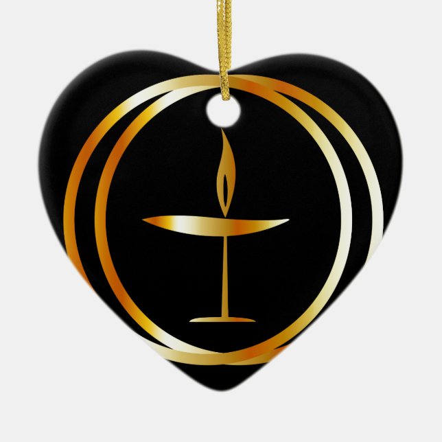 Décoration En Céramique Le calice flamboyant (Devant)